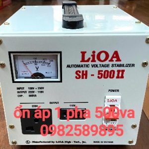 Ổn áp LiOA 0.5KVA SH-500 II Loại 1 Pha