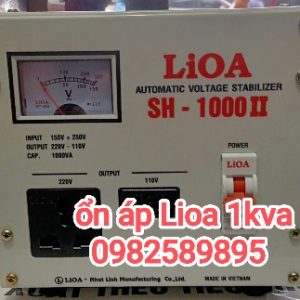 Ổn áp LiOA 1KVA SH-1000 II Loại 1 Pha