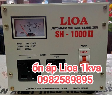 Ổn áp LiOA 1KVA SH-1000 II Loại 1 Pha