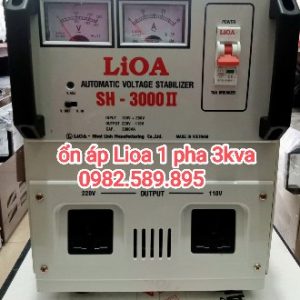 Ổn áp LiOA 3KVA SH-3000 II Loại 1 Pha