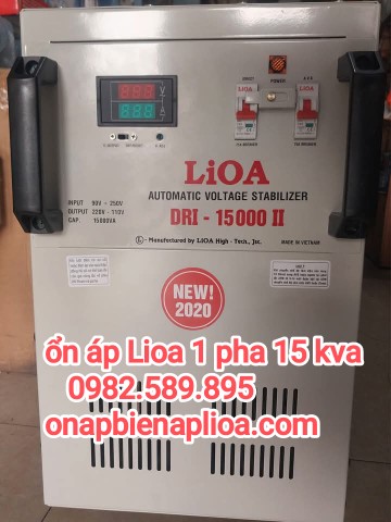 Ổn áp LiOA 15KVA DRI-15000 II Loại 1 Pha