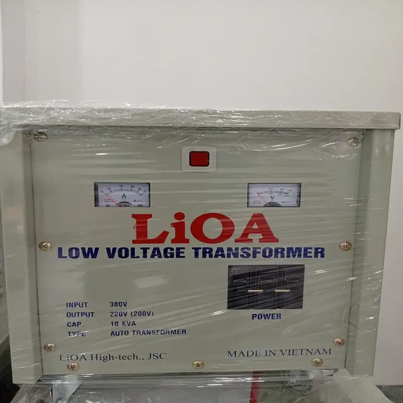 Biến áp LiOA đổi nguồn hạ áp 3 pha 10KVA TỰ NGẪU