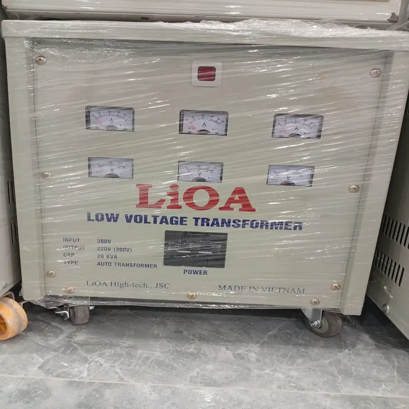 Biến áp LiOA đổi nguồn hạ áp 3 pha 20KVA TỰ NGẪU