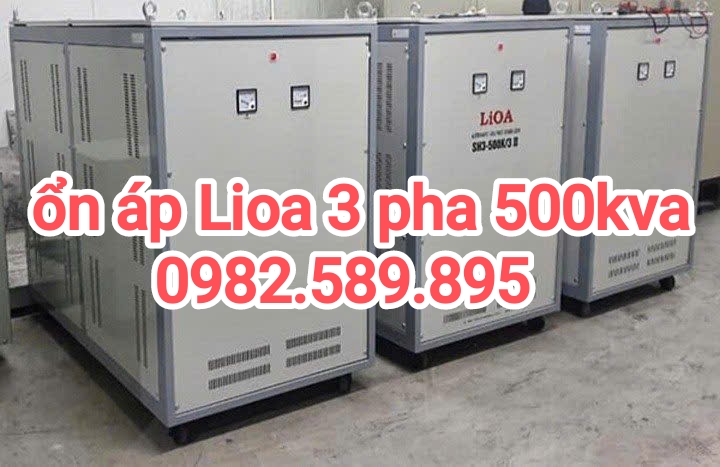 Ổn áp LiOA SH3-500K II Loại 3 Pha