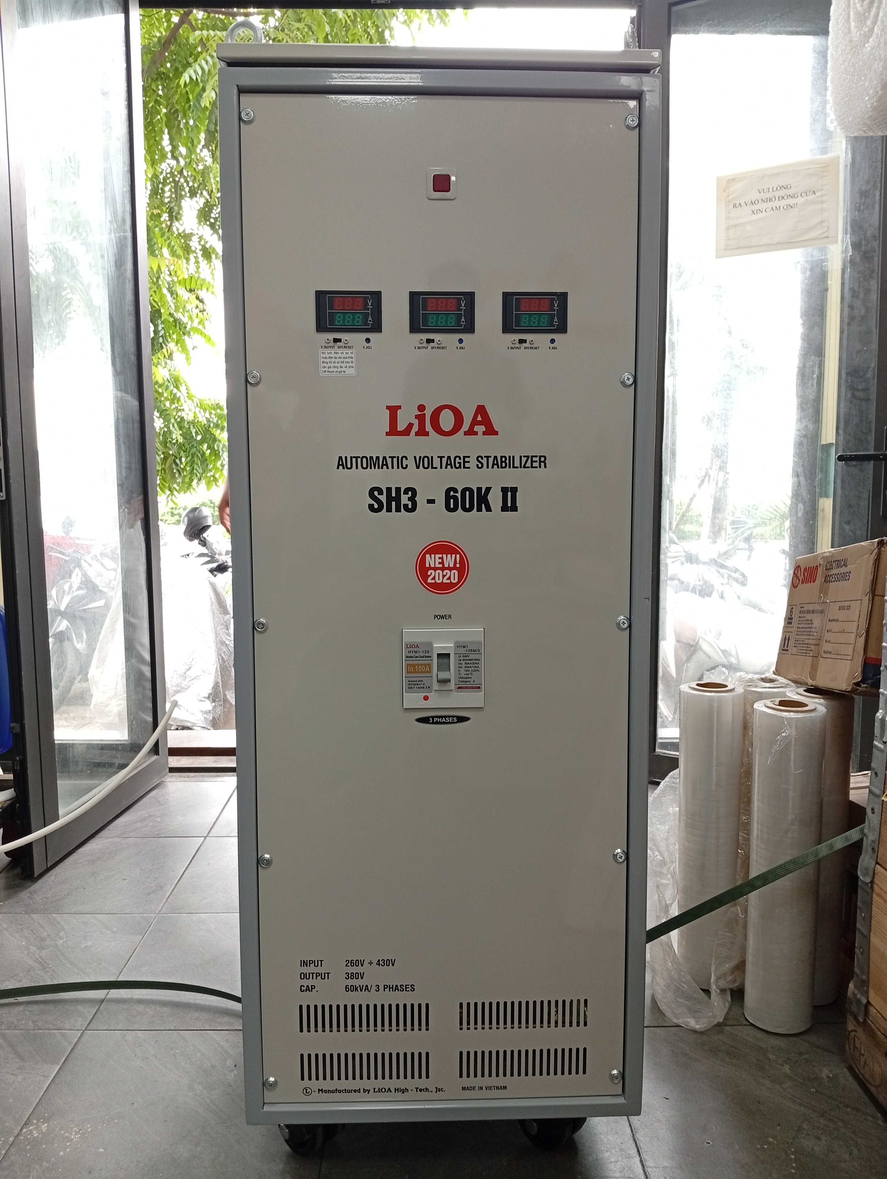 Ổn áp LiOA SH3-60K II Loại 3 Pha