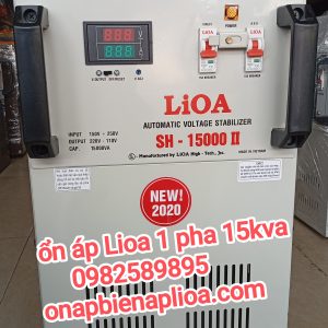 Ổn áp LiOA 15KVA SH-15000 II Loại 1 Pha